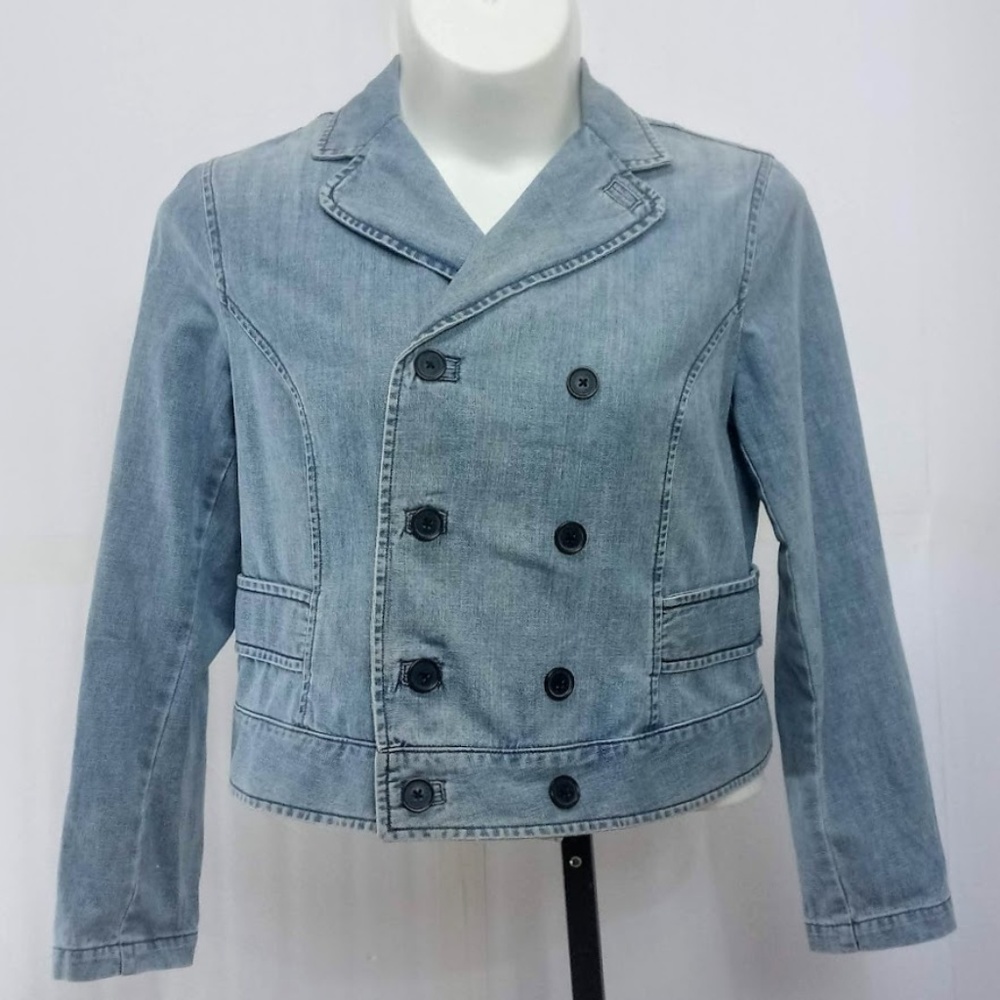 Tommy Hilfiger Denim Jacket Double Breasted XL